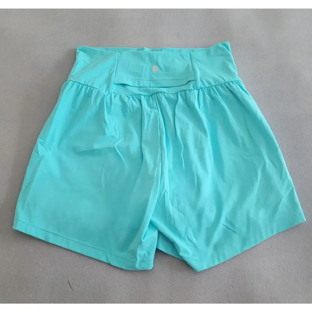 90 DEGREE by REFLEX Turquoise Athletic Skort Pull-on -- Size:  L/Girls XS/Womans